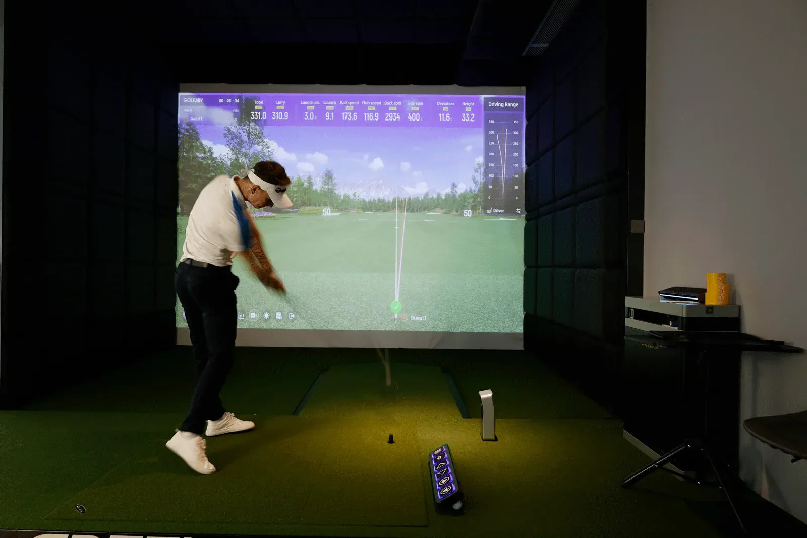 How to Improve Your Golf Skills with Launch Monitors and Home Golf Simulators