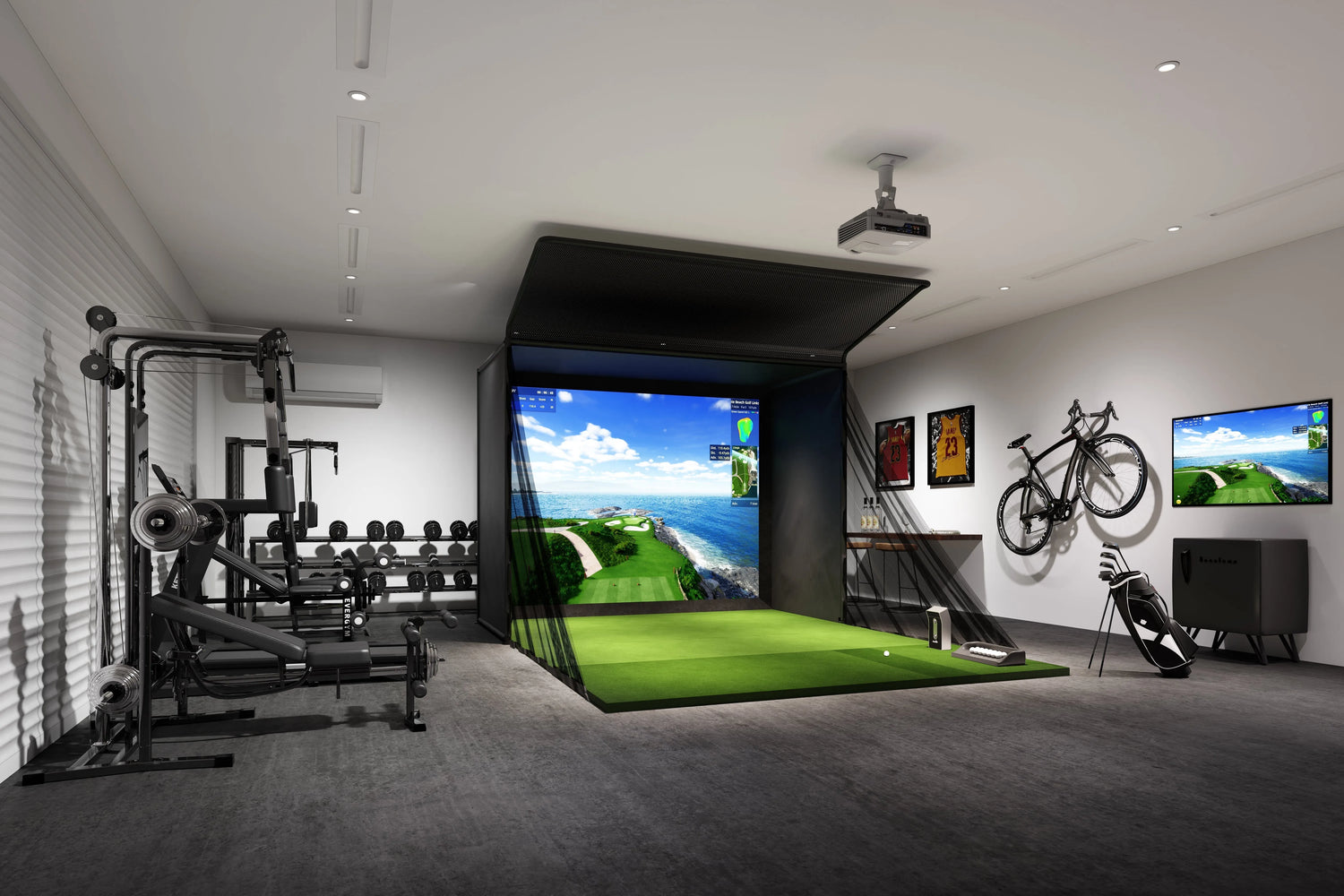 Technology Changes Life: Play Golf Simulator Portable Indoors