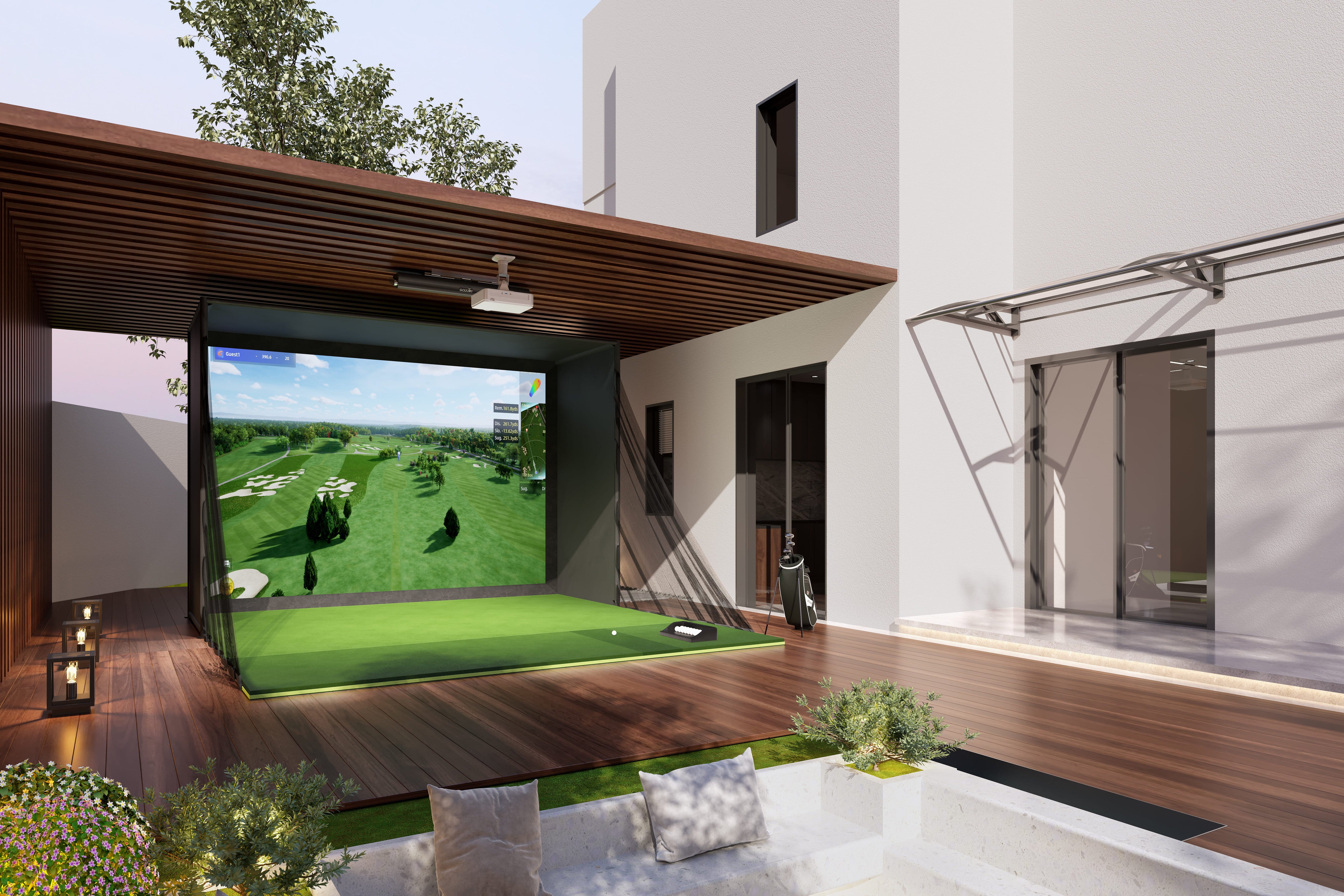 What Room Size and Ceiling Height Do You Need for an Indoor Golf Simulator?