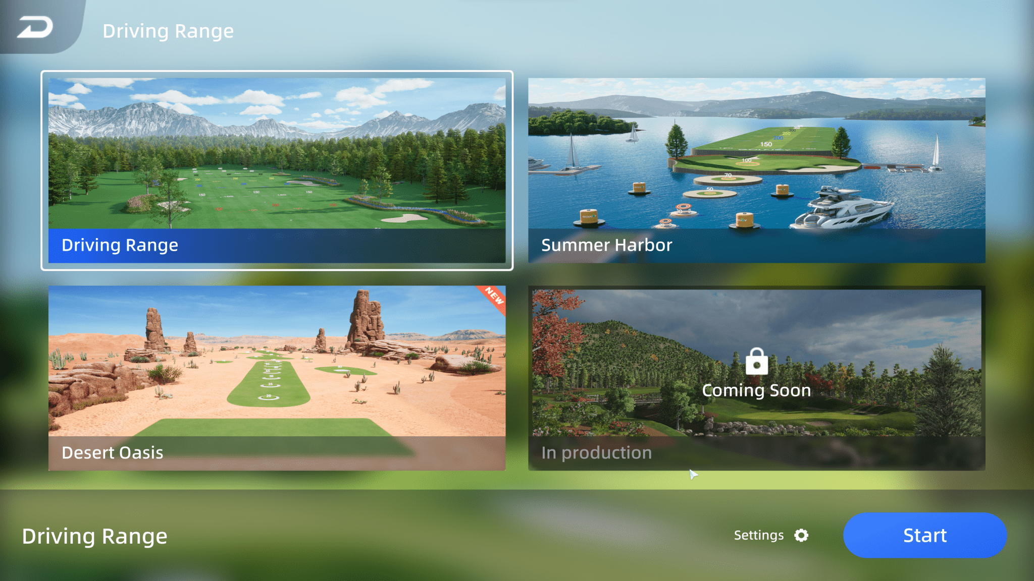 GOLFJOY Software Interface