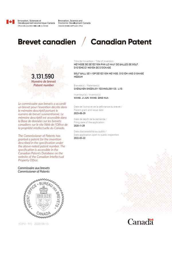 Golfjoy Certification