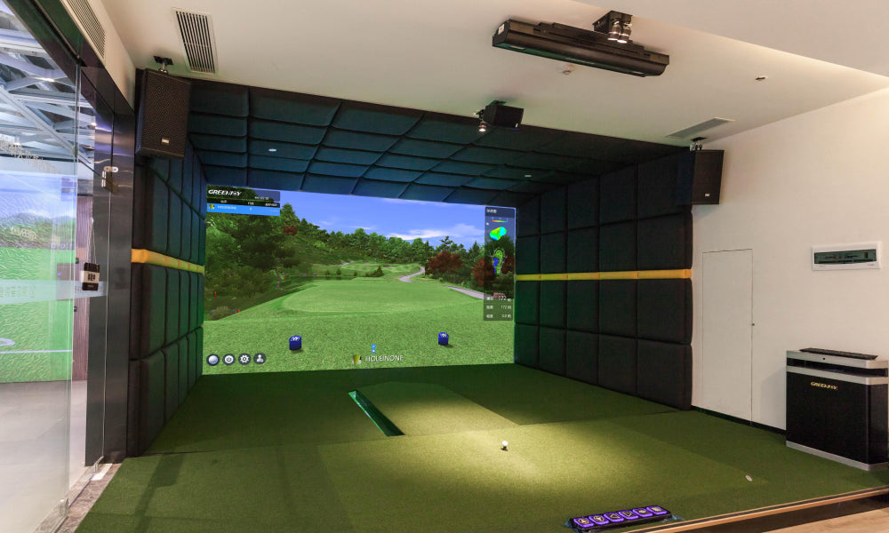 indoor golf simulator
