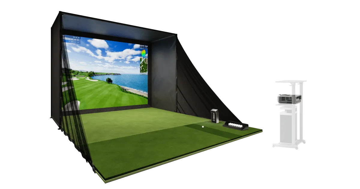 P06 personal golf slmulator