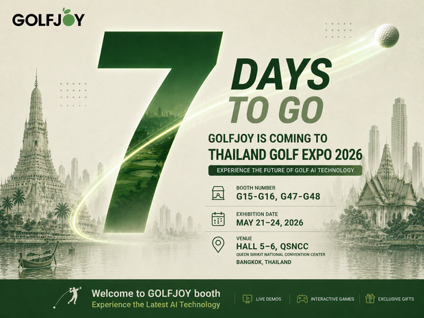 GOLFJOY Brings Its Latest AI Golf Technology to Thailand Golf Expo 2026