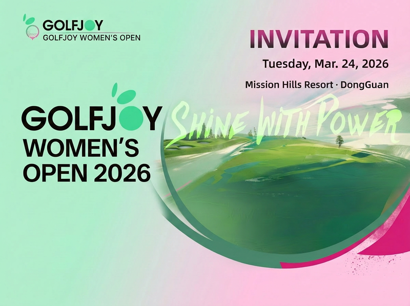 GOLFJOY Partners with the China LPGA Tour for the Upcoming Mission Hills Tournament