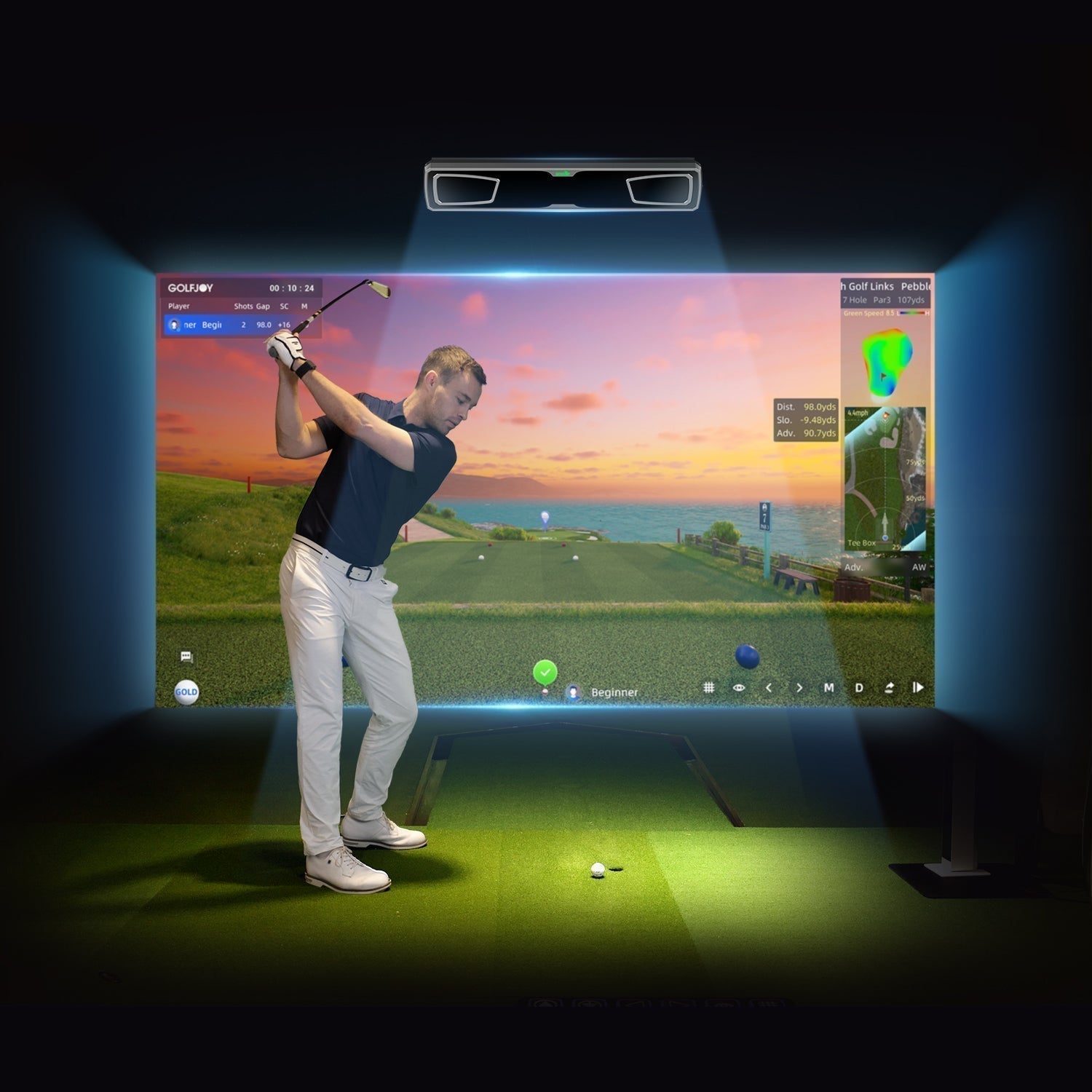 Choosing the Right Overhead Golf Simulator: GOLFJOY