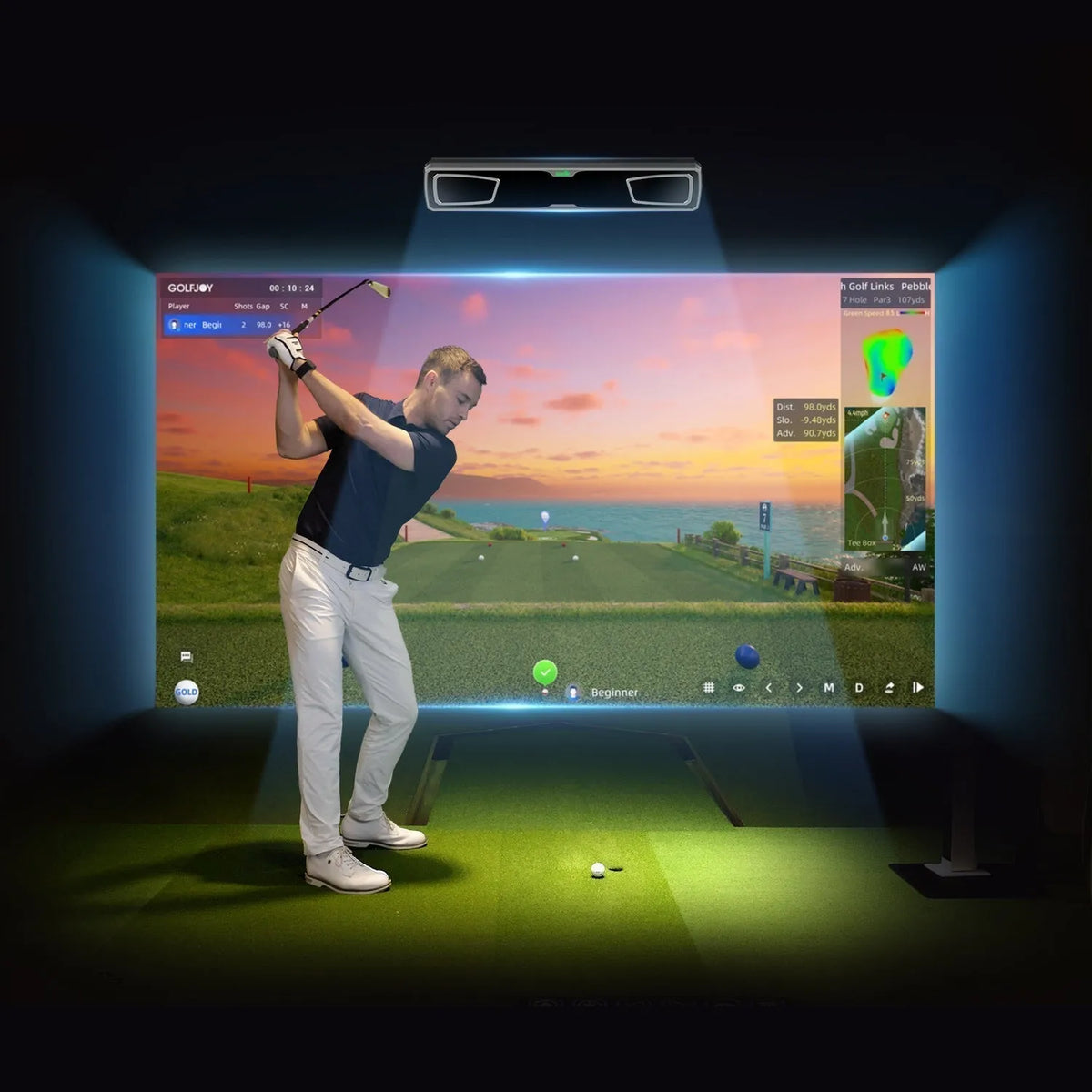 Choosing the Right Overhead Golf Simulator: GOLFJOY