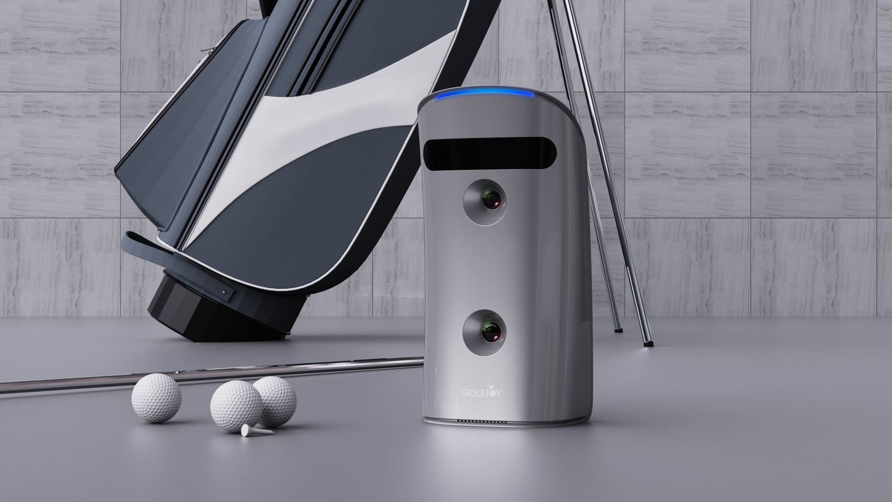 golfjoy gds pro launch monitor can train everywhere