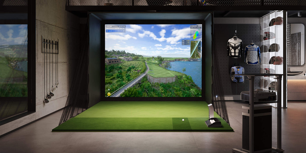 GOLFJOY PGS Complete Golf Simulator Kit - DIY Home Golf Setup