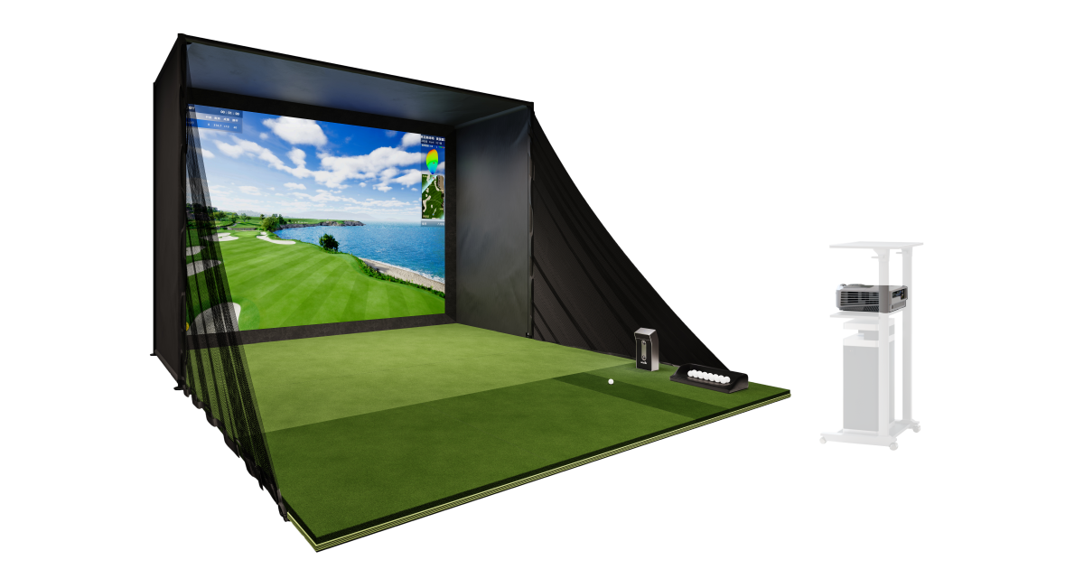 P06 personal golf slmulator