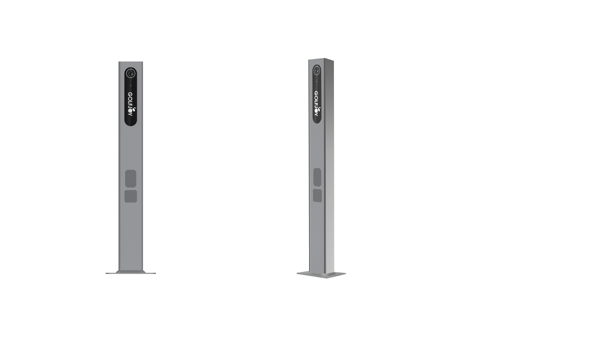 Three-in-One Pillar with HD Camera: Capture Every Detail of Your Swing
