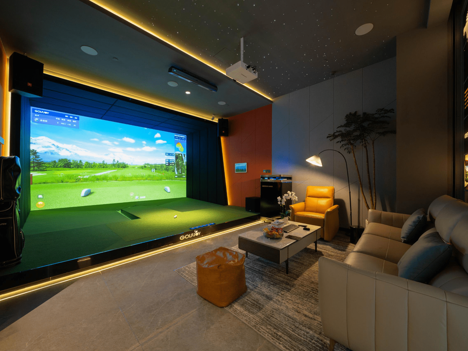 golfjoy simulator for business
