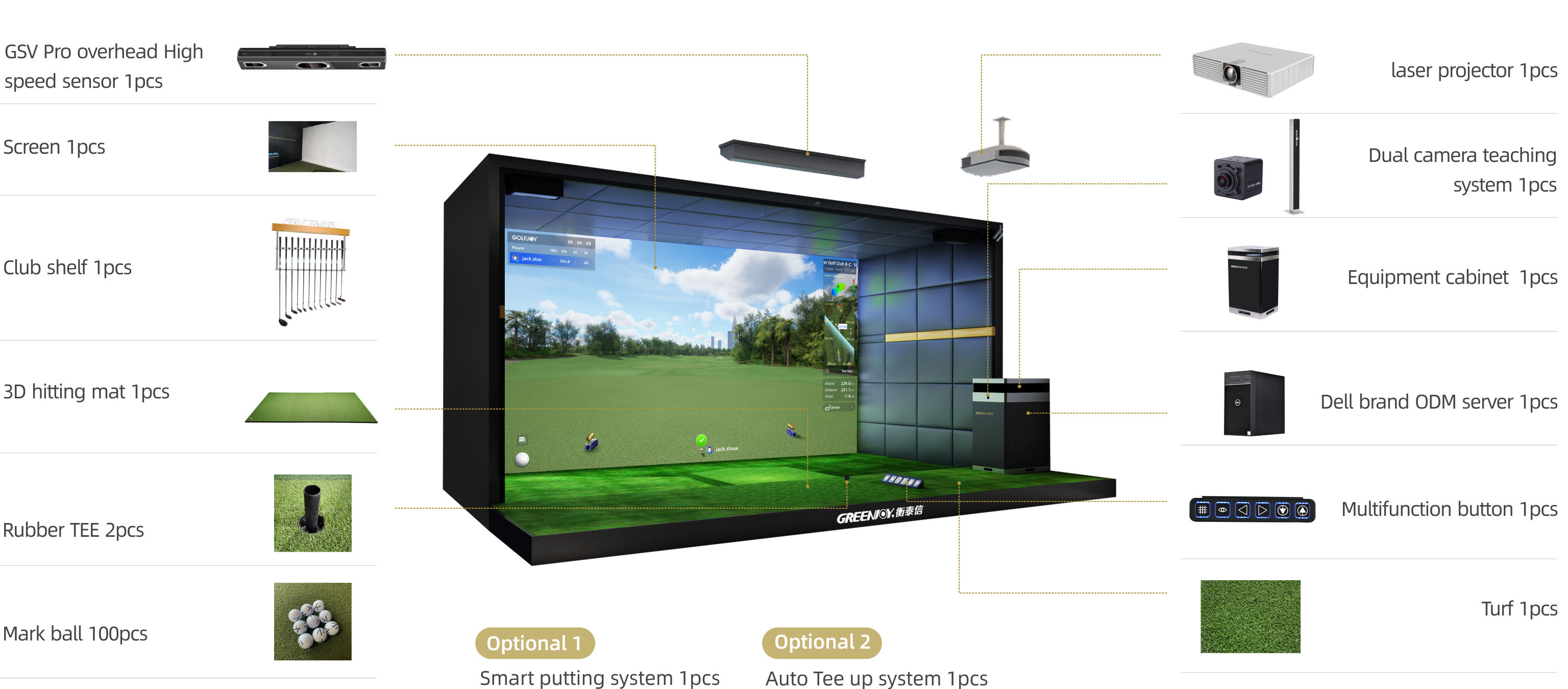 Gsv Pro Golf Simulator
